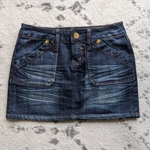 ZD denim mini skirt sz 3